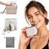 Mini Massage Gun, Portable Deep Tissue Muscle Massager with 4