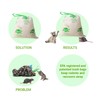 Mint -X Rodent Repellent Indoor Tall Kitchen Drawstring Trash Bags