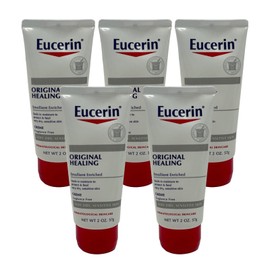 Eucerin 5 Pack Eucerin Original Healing Rich Creme Cream Very Dry Sensitive Skin 2 oz