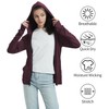 LETAOTAO Womens' Lightweight Zip Up Hoodies Stretch Thin Summer Jackets
