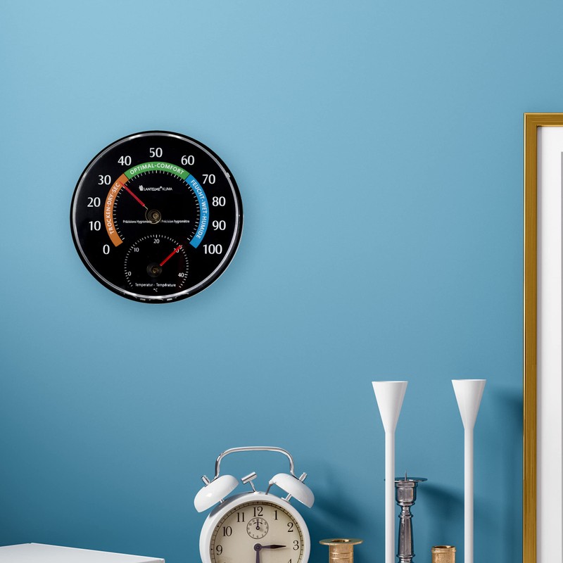 Thermometer / Hygrometer Analogue Combination Machine for Interior and Exterior