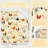 FYSUIMU Chicken Theme Fuzzy Flannel Blanket 50 x 60 Inch