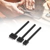 3Pcs Leather Perforated Tool Black Tooth Durable Quick Easy DIY