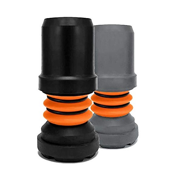 Flexyfoot Ltd Flexyfoot Shock Absorbing Crutch Ferrule - Black -