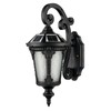 HOLKIRT Solar LED Wall Light Outdoor, Dimmable Waterproof LED Wall