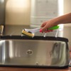 Fillable Washing up Brush with Handle and Zopper Microfiber Cloth