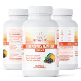 NutriSaver Crisis Shield - Rapid Emergency Immune Support for Healthy Immune Support -  180