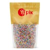 Yupik Rainbow Sprinkles, 2.2 lb (35.2 oz), Low Sugar, Cholesterol-Free,
