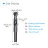 CoCud Reduced Shank Drill Bit 18 mm Cutting Edge 1/2
