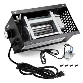 Criditpid PBAR-2427 Fireplace Blower Fan with Thermostat for Pleasant Hearth Vent Free Stove or Wood Burning Stoves, Speed Variable Blower for GHP Group VFS2-PH30DT, VFS2-PH20DT, VFS-PH20DT Fireplace.
