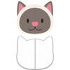 SIIXU Cute Animal Shaped Notebooks, 4 Pack A5 Lined Journal,