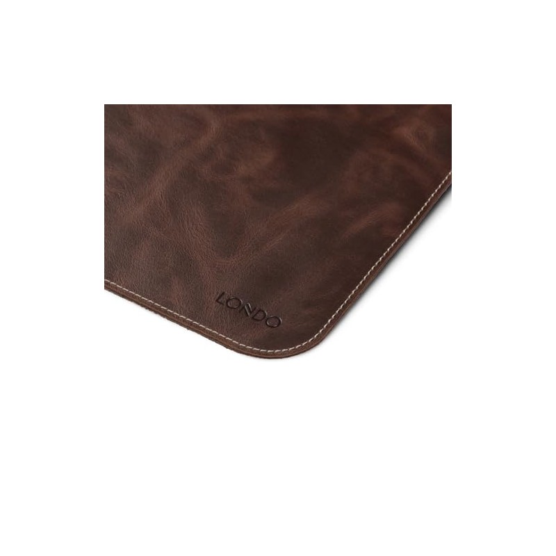 Londo Leather Tappetino per mouse in pelle - Extra Grandi