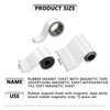 BHUJIA 3 Pcs Magnetic Strip, Magnet Roll Dry Erase Magnetic