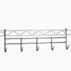 5 Hook Attachment for Wire Shelving