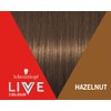 Schwarzkopf LIVE Colour Hazelnut, Semi-permanent hair colour, lasts up to