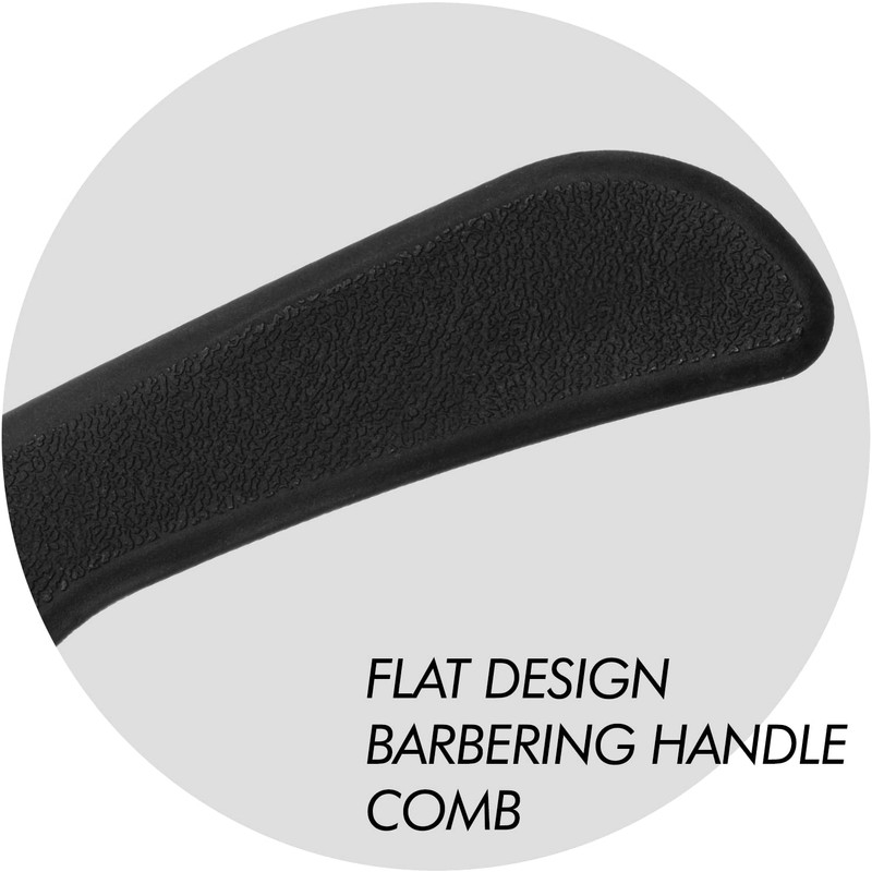 Sam Villa Artist Series Barbering Handle Comb, Black