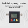 SW102 Metal Portable UV Double Digital Display Antenna Frequency Tester