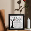 6.3'' Memorial Frame with Poem Card, Sympathy Gifts Loss of