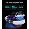 Battery Head Strap for Quest 3S/Quest 3/Quest 2, Hot-Swappable Battery