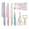 Didier Market Juego De 6 Cuchillos Cocina Color Pastel Acero