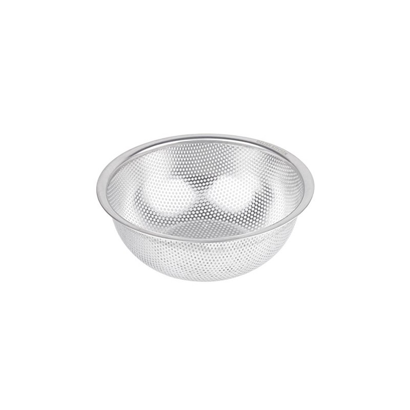 Delish Kitchen Pearl Metal Strainer Silver 21cm Delish Kitchen Stainless