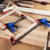 WORKPRO Bar Clamps for Woodworking, 6-Pack One-Handed Clamp/Spreader, 6-Inch (4)
