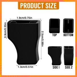 10 Pcs Coffee Syrup Pump Tip Covers - Black Rubber Caps for Pump Keep Sugar Condiments Olive Clean Preserved, Fit Pour Dispenser, Oil Liquor Bottle, Long Nozzle Lotion Pumps