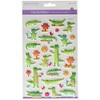 Multicraft Imports SS066C Later Gator Craft 3D Pop-Up Stickers, Multicolor