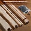 Spaceballs 500Pcs Space Balls for Wood Doors Panels Cabinet Door