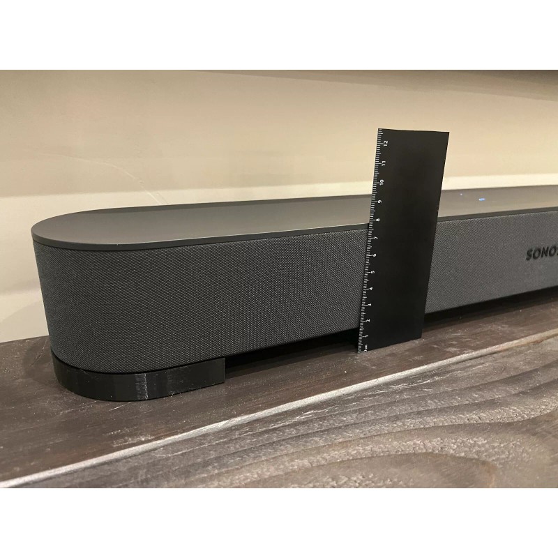 Unbranded 2 Pack - Foot Stand For Sonos Beam Soundbar