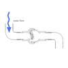 Check Valve Drain Backflow Valve Waste Water Backflow Seal Vertical