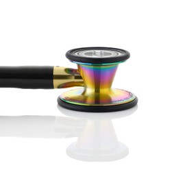ADC Adscope 601 Convertible Cardiology Stethoscope with Tunable AFD Technology, For Adult and Pediatric Patients, Iridescent Tactical