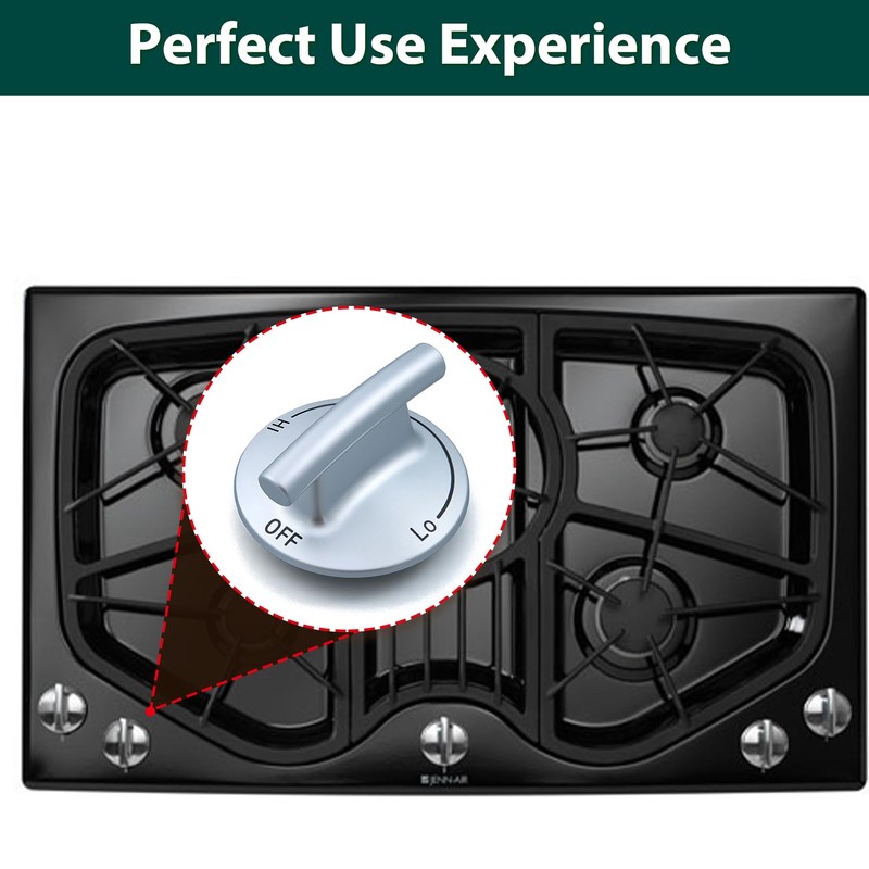 7733P410-60 Stove Knobs Replacement Parts for Jennair Cooktop Surface Burner