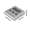 Digital Fridge Thermometer with Alarm and Memory, Small Freezer Thermometer