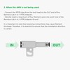 CCTREE Bamboo Original 4-in-1 PTFE Adapter, マルチマテリアルボーデンチューブコネクター、Connect 4フィードモジュール用アップグレードハブ拡張ポート, Fits for