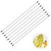 Baisdan 8 Piece Flex Rods, 35 in Worship Flags Bendable