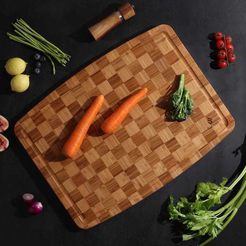 Extra Large Bamboo Wooden Cutting Board Wood Cutting Boards for