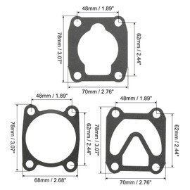 PATIKIL Pad Air Compressor Valve Plate Kit, Paper Replacement Compressor Parts