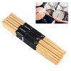 12 Pairs 7A Drumstick Maple Wood Oval Tip Anti Slip