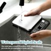 Digital Food Scale 11lb/5kg, Waterproof Kitchen Scale, Tare Function and