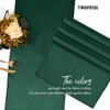 10 Pack 72 Inch Satin Table Runner Emerald Green