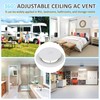 JIYIZO 2 Pack RV AC Vent Cover, 360° Ceiling Air