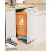 LIONONLY Pull Out Trash Can Under Cabinet Kit with Soft-Close