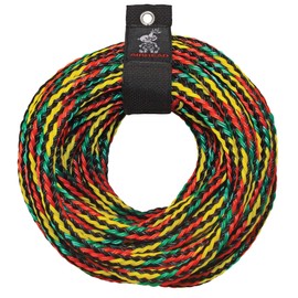 Airhead 4-Rider Tube Tow Rope Black/Red/Yellow