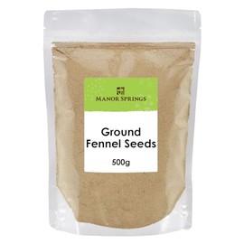 Ground Fennel Seeds 500g by Manor Springs