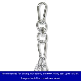 Trademark Innovations Boxing Kick Boxing Heavy Bag Chain Hanger and Swivel