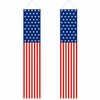American Flag Hanging Banner for Patriotic Decor – Polyester Porch