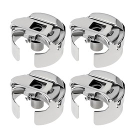 Briny River 4 Piece Embroidery Thread Bobbin Sleeve for Computer Embroidery Machine with Steel Bobbin Case BC-DBZ(3)-NBL Compatible with Tajima TM TMB TMBE TMBW