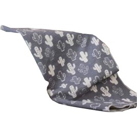 David Fussenegger Juwel 68306079 Baby Blanket Cactus Allover 400 g White