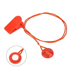 Ever Treadmill Lock, Treadmill Safety Lock, Universal Running Safety Switch Lock, Sports Running Machine Safety Key, Red (Large Size)